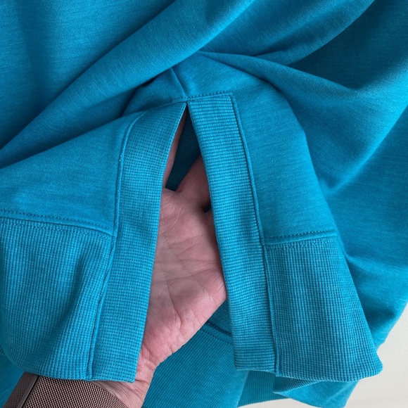 JOCKEY (1X) French Terry Crew Sweatshirt Style #15803, Color #336 Soft Teal, NWT - Picture 8 of 12